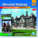 Radwanderkarte Werratal-Radweg