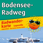 Radwanderkarte Bodensee-Radweg