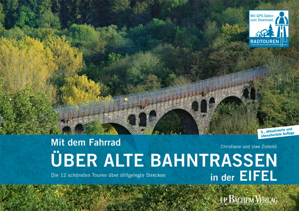 Mit dem Fahrrad ber alte Bahntrassen in der Eifel