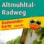 Radwanderkarte Altmühltal-Radweg