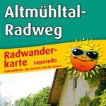 Radwanderkarte Altmhltal-Radweg